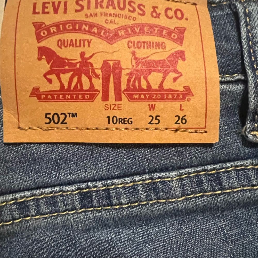 Levi's boys 
Blue Jeans